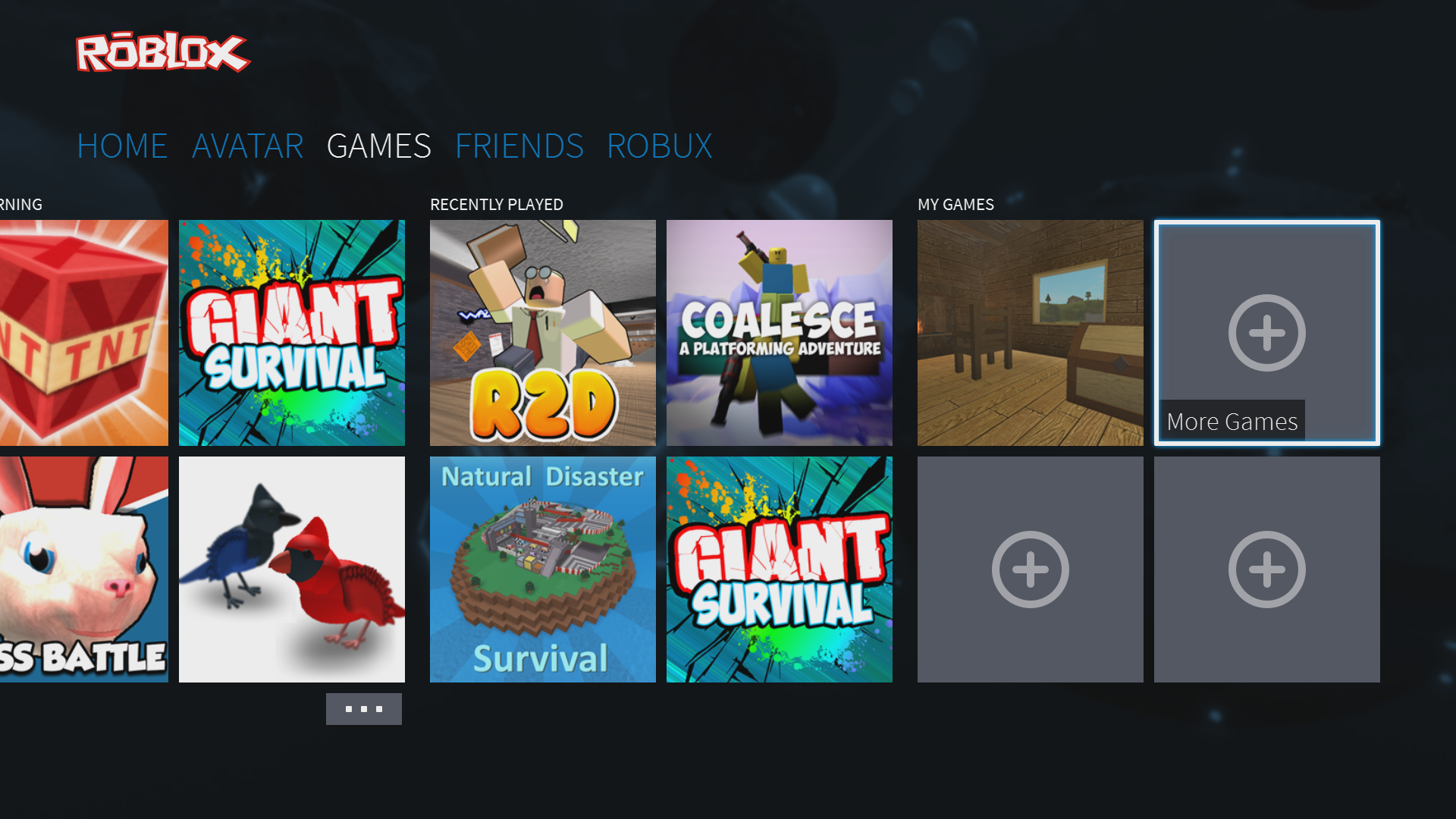 Create Roblox Games On The Xbox One Roblox Space A Roblox Blog
