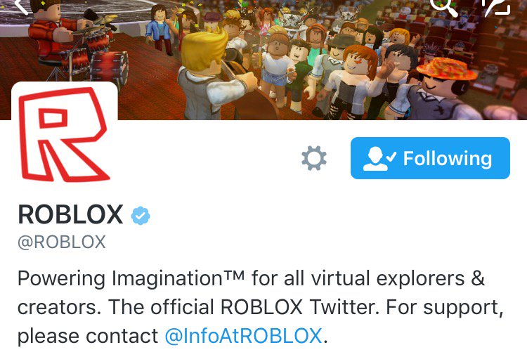 Roblox Is Now Verified On Twitter Roblox Space A Roblox Blog - roblox catalog info on twitter it looks like roblox will be releasing items to celebrate 1m followers on instagram